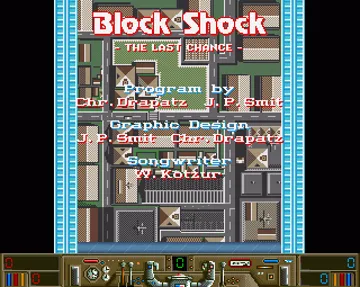 Block Shock - The Last Chance screen shot title